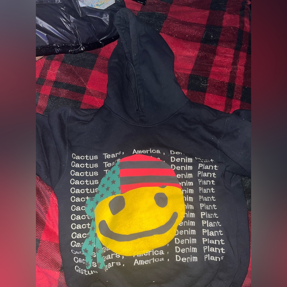 Cactus Tears Hoodie Black